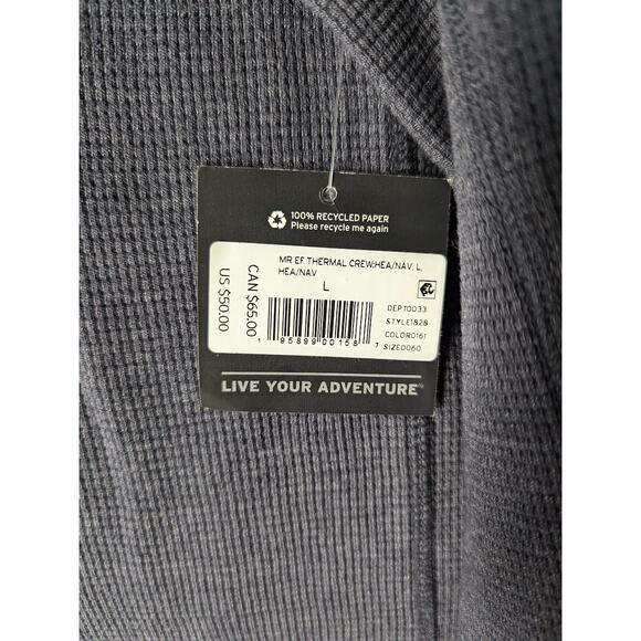 Eddie Bauer Men's Eddie's Favorite Ultrasoft Thermal Crew - Picture 2 of 2